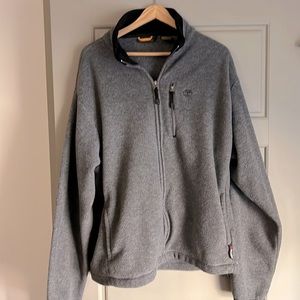 Gray Timberland Polartec fleece